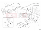 DUCATI 2012 Streetfighter 1098 S REAR BRAKE SYSTEM » BRAKING SYSTEM