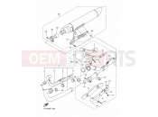EXHAUST - Yamaha XVS1300A (1CS5) 2014