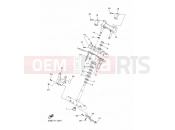 STEERING - Yamaha XVS1300A 1CS4 2014