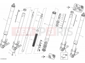 DUCATI 2011 Superbike 1198 FRONT FORK » FRONT SUSPENSION