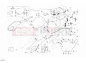 DUCATI 2011 Superbike 1198 SEAT » TANK/SEAT