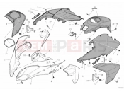 DUCATI 2011 Multistrada 1200 S Touring 34A - FAIRING » PLASTICS