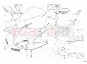 DUCATI 2011 Superbike 848 EVO COWLING » PLASTICS