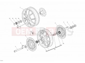 DUCATI 2011 Superbike 848 EVO WHEELS » FRONT WHEEL