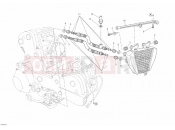 DUCATI 2011 Superbike 848 EVO OIL COOLER » LUBRICATION SYSTEM