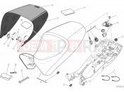 DUCATI 2011 Diavel Carbon SEAT » TANK/SEAT
