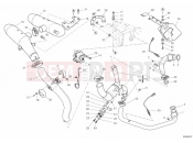 DUCATI 2010 Hypermotard 1100 EVO EXHAUST SYSTEM » EXHAUST SYSTEM