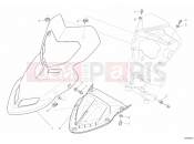 DUCATI 2010 Hypermotard 1100 EVO COWLING » PLASTICS