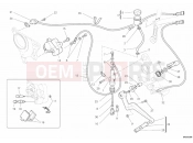 DUCATI 2010 Hypermotard 1100 EVO SP REAR BRAKE SYSTEM » BRAKING SYSTEM