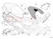 DUCATI 2010 Monster 1100 S ABS SEAT » TANK/SEAT