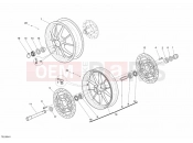 DUCATI 2010 Superbike 1198 WHEELS » FRONT WHEEL