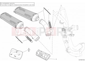 DUCATI 2010 Superbike 1198 S Corse EXHAUST SYSTEM 102DB » EXHAUST SYSTEM