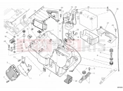 DUCATI 2010 Multistrada 1200 BATTERY HOLDER » WIRING HARNESS
