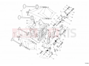 DUCATI 2010 Multistrada 1200 HORIZONTAL CYLINDER HEAD » VALVE DRIVE