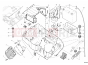 DUCATI 2010 Multistrada 1200 S ABS BATTERY HOLDER » WIRING HARNESS
