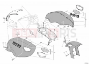 DUCATI 2010 Monster 696 ABS FAIRING » PLASTICS