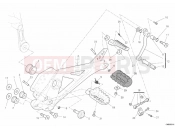 DUCATI Hypermotard 796 FOOTRESTS, LEFT » UNCLASSIFIED