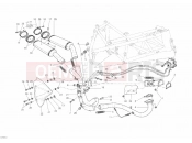DUCATI 2010 Superbike 848 Hayden EXHAUST SYSTEM » EXHAUST SYSTEM