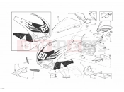 DUCATI 2010 Superbike 848 Hayden COWLING » PLASTICS