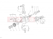 DUCATI 2010 Superbike 848 Hayden CRANKSHAFT » ENGINE CASE