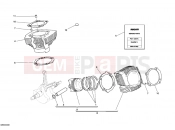 DUCATI Sportclassic GT1000 CYLINDER - PISTON » ENGINE CASE