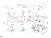 DUCATI 2010 Streetfighter WORKSHOP SERVICE TOOLS, FRAME » FRAME