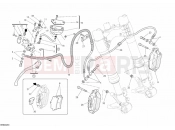 DUCATI 2010 Streetfighter FRONT BRAKE SYSTEM » BRAKING SYSTEM