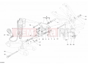 DUCATI Multistrada 1100 REAR SHOCK ABSORBER » SWING ARM