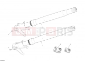 DUCATI 2009 Superbike 1198 S FRONT FORK » FRONT SUSPENSION