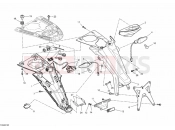 DUCATI 2009 Monster 696 023 - TAILLIGHT » LIGHTING SYSTEM