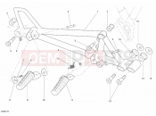DUCATI 2009 Sportclassic 1000 S FOOTRESTS, RIGHT » UNCLASSIFIED