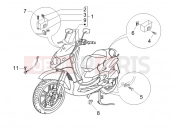 Main cable harness - Piaggio Beverly 125 Sport 2007