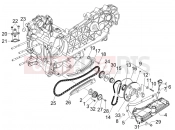 Oil pump - Piaggio Beverly 125 Sport 2007