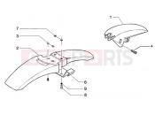 PIAGGIO Beverly 200 Front mudguard-rear mudguard