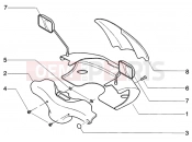 PIAGGIO Beverly 200 Handlebars covers