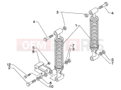 PIAGGIO Beverly 200 Rear shock absorbers