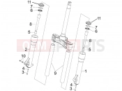 PIAGGIO Beverly 250 Fork's components (Kayaba)