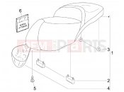 PIAGGIO Beverly 250 Cruiser Saddle/seats
