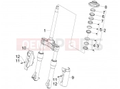 PIAGGIO Beverly 250 ie Fork/steering tube - Steering bearing unit