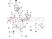 PIAGGIO Beverly 250 ie Cooling system