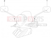 PIAGGIO Beverly 250 ie Driving mirror/s