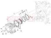 PIAGGIO Beverly 250 Tourer Cylinder-piston-wrist pin unit