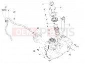 Benzin tank - Piaggio Beverly 300 ie ABS 2018