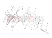 Front shield - Piaggio Beverly 300 ie Tourer 2010