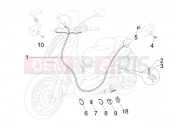 Main cable harness - Piaggio Beverly 300 ie Tourer 2010