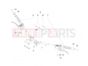 Handlebars - Master cil. - Piaggio Beverly 300 ie Tourer 2013
