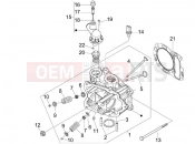 Head unit - Valve - Piaggio Beverly 300 ie Tourer 2013
