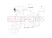 Plates - Emblems - Piaggio Beverly 300 ie Tourer 2015