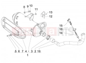 Silencer - Piaggio Beverly 300 ie Tourer 2015