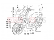 kábelezés - Piaggio Beverly 400 ie 2006